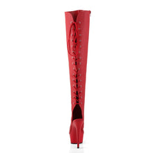 Load image into Gallery viewer, Tacones Pleaser DELIGHT-3019 Rojo Piel Sintética