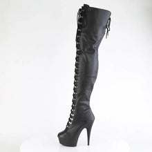 Cargar imagen en el visor de la galería, Tacones Pleaser DELIGHT-3022 Negro Piel Sintética