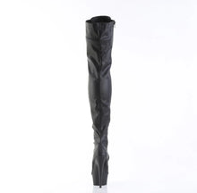 Cargar imagen en el visor de la galería, Tacones Pleaser DELIGHT-3023 Negro Str Piel