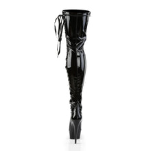 Cargar imagen en el visor de la galería, Tacones Pleaser DELIGHT-3050 Negro Str Charol