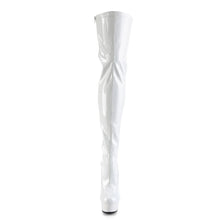 Load image into Gallery viewer, Tacones Pleaser DELIGHT-3063 Blanco Str Charol