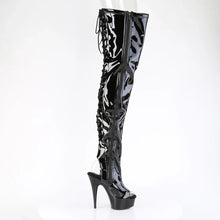 Carregar imagem no visualizador da galeria, Tacones Pleaser DELIGHT-4017 Negro Str Charol