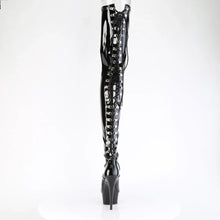 Load image into Gallery viewer, Tacones Pleaser DELIGHT-4063 Negro Str Charol