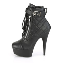 Load image into Gallery viewer, Tacones Pleaser DELIGHT-600-05 Negro Piel Sintética