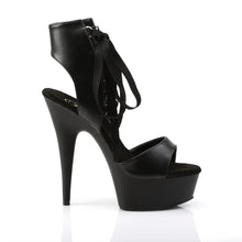 Cargar imagen en el visor de la galería, Tacones Pleaser DELIGHT-600-14 Negro Piel Sintética