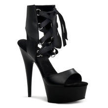 Cargar imagen en el visor de la galería, Tacones Pleaser DELIGHT-600-14 Negro Piel Sintética