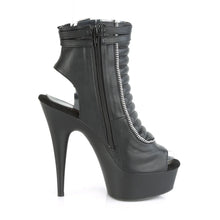 Load image into Gallery viewer, Tacones Pleaser DELIGHT-600-18 Negro Piel Sintética
