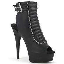 Load image into Gallery viewer, Tacones Pleaser DELIGHT-600-18 Negro Piel Sintética