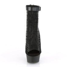 Carregar imagem no visualizador da galeria, Tacones Pleaser DELIGHT-600-27LC Negro Piel Sintética