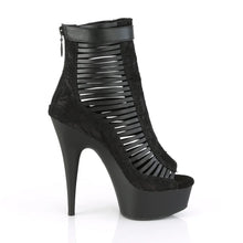 Carregar imagem no visualizador da galeria, Tacones Pleaser DELIGHT-600-27LC Negro Piel Sintética