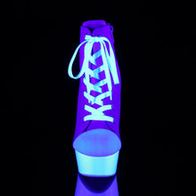 Carregar imagem no visualizador da galeria, Tacones Pleaser DELIGHT-600SK-02 Rosa Canvas Neon