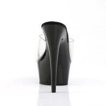 Cargar imagen en el visor de la galería, Tacones Pleaser DELIGHT-601 Transparente Negro