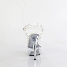 Load image into Gallery viewer, Tacones Pleaser DELIGHT-608VL Transparente