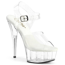 Load image into Gallery viewer, Tacones Pleaser DELIGHT-608VL Transparente