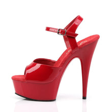 Cargar imagen en el visor de la galería, Tacones Pleaser DELIGHT-609 Rojo Charol