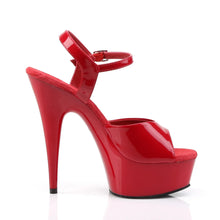 Cargar imagen en el visor de la galería, Tacones Pleaser DELIGHT-609 Rojo Charol
