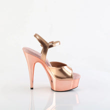 Carregar imagem no visualizador da galeria, Tacones Pleaser DELIGHT-609 Oro Rosa Met.