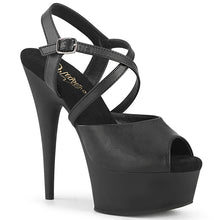 Carregar imagem no visualizador da galeria, Tacones Pleaser DELIGHT-624-1 Negro Piel Sintética