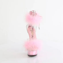 Carregar imagem no visualizador da galeria, Tacones Pleaser DELIGHT-624F Transparente B. Rosa