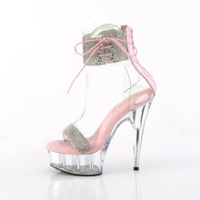 Carregar imagem no visualizador da galeria, Tacones Pleaser DELIGHT-627RS Transparente B. Rosa