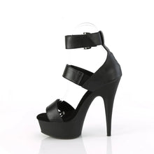 Cargar imagen en el visor de la galería, Tacones Pleaser DELIGHT-629 Negro Piel Sintética