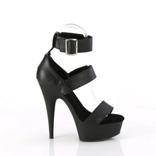 Cargar imagen en el visor de la galería, Tacones Pleaser DELIGHT-629 Negro Piel Sintética