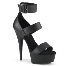 Cargar imagen en el visor de la galería, Tacones Pleaser DELIGHT-629 Negro Piel Sintética