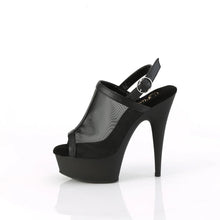 Load image into Gallery viewer, Tacones Pleaser DELIGHT-636 Negro Faux Le