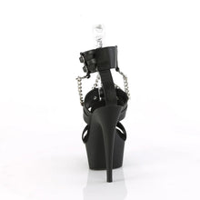 Load image into Gallery viewer, Tacones Pleaser DELIGHT-661 Negro Piel Sintética