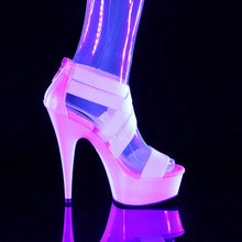 Cargar imagen en el visor de la galería, Tacones Pleaser DELIGHT-669 UV Blanco Elastic
