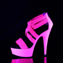 Cargar imagen en el visor de la galería, Tacones Pleaser DELIGHT-669UV Neon H. Rosa