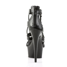 Load image into Gallery viewer, Tacones Pleaser DELIGHT-682 Negro Piel Sintética
