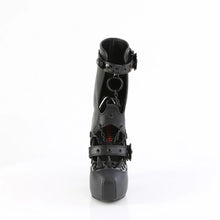 Carregar imagem no visualizador da galeria, Zapatos con plataforma Demonia DEMON-13 Negro Piel vegana