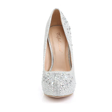 Load image into Gallery viewer, Zapatos Fabulicious DESTINY-06R Plata Purpurina Fabric