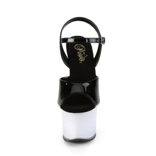 Cargar imagen en el visor de la galería, Tacones Pleaser DISCOLITE-709 Negro Charol White