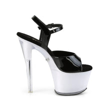 Cargar imagen en el visor de la galería, Tacones Pleaser DISCOLITE-709 Negro Charol White