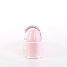Cargar imagen en el visor de la galería, Zapatos con plataforma Demonia DOLLIE-01 B. Rosa Holo Pat