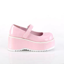 Cargar imagen en el visor de la galería, Zapatos con plataforma Demonia DOLLIE-01 B. Rosa Holo Pat