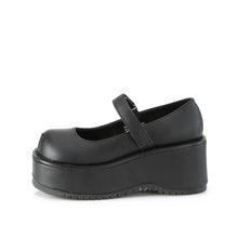 Load image into Gallery viewer, Zapatos con plataforma Demonia DOLLIE-01 Negro Piel vegana