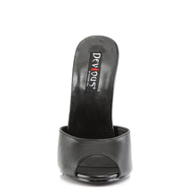 Cargar imagen en el visor de la galería, Tacones Devious DOMINA-101 Negro Piel
