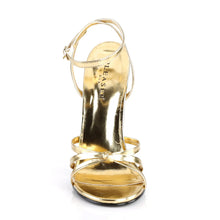 Carregar imagem no visualizador da galeria, Tacones Devious DOMINA-108 Dorado Pu