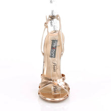 Load image into Gallery viewer, Tacones Devious DOMINA-108 Oro Rosa Pu