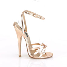 Load image into Gallery viewer, Tacones Devious DOMINA-108 Oro Rosa Pu