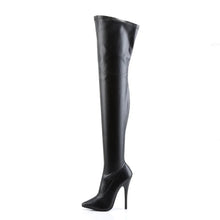 Cargar imagen en el visor de la galería, Botas Devious DOMINA-3000 Negro Str Pu