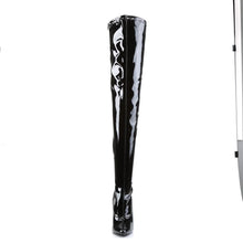 Cargar imagen en el visor de la galería, Botas Devious DOMINA-3000 Negro Str Charol