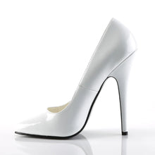 Cargar imagen en el visor de la galería, Tacones Devious DOMINA-420 Blanco Charol