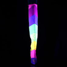 Carregar imagem no visualizador da galeria, Botas Pleaser Pink Label DREAM-3012RBG Rainbow Purpurina