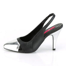 Load image into Gallery viewer, Tacones Pleaser Pink Label DREAM-405 Negro Piel Sintética