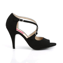 Cargar imagen en el visor de la galería, Tacones Pleaser Pink Label DREAM-412 Negro Nubuck