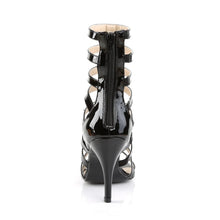 Cargar imagen en el visor de la galería, Botas Pleaser Pink Label DREAM-438 Negro Charol